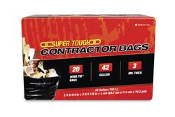 Iron-Hold 42 Gallon Contractor Bags - 20-Pack