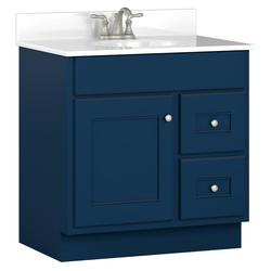 Briarwood Cottage 30"W x 18"D x 31"H Birch Admiral Bathroom Vanity ...