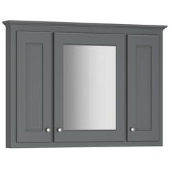 Briarwood Cottage 48"W x 33"H Birch Wolf Medicine Cabinet Mirror Center ...