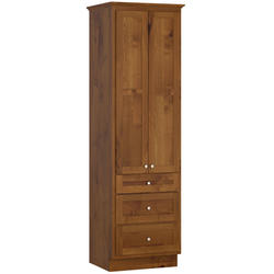 Briarwood Homestead 24"W x 21"D x 84"H Select Alder Dusk Linen Cabinet at Menards®
