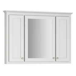 Briarwood Homestead 48"W x 33"H Birch Fog Medicine Cabinet Mirror Center (Hinge Left) at Menards®