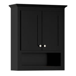 Briarwood Homestead 24"W x 9"D x 30"H Birch Midnight Bathroom Wall ...