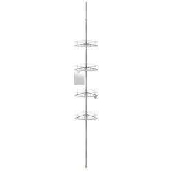 Better Living™ HiRISE 4 White Tension Shower Caddy with Mirror at Menards®