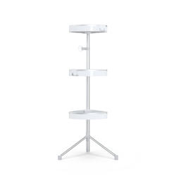 Better Living™ HiRISE 3 White Standing Shower Caddy at Menards®