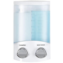 Better Living Duo Dispenser Satin Silver