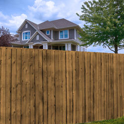 Dog ear fence sales panels menards