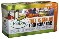 BioBag 23 Gallon Compostable Trash Bags