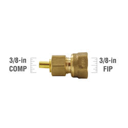 1 2 fip to 3 8 compression adapter