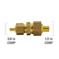 3/16 Compression Brass Union at Menards®