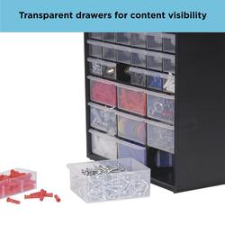 Storage Organizer Small 30 Drawer Bin Modular Storage System Easily  Stackable | BLACK+DECKER