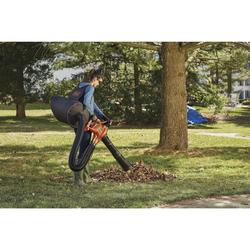 BLACK DECKER 400 CFM 12 Amp Corded Electric Leaf Blower Vacuum