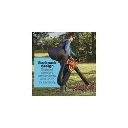BLACK+DECKER™ 12-Amp Corded 400 CFM Electric Leaf Blower, Vacuum ...