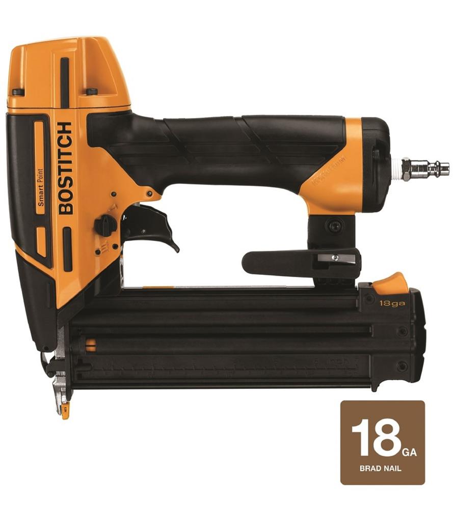 Bostitch Smart Point 18-Gauge Pneumatic Brad Nailer Bostitch Smart Point 18-Gauge Pneumatic Brad Nailer
