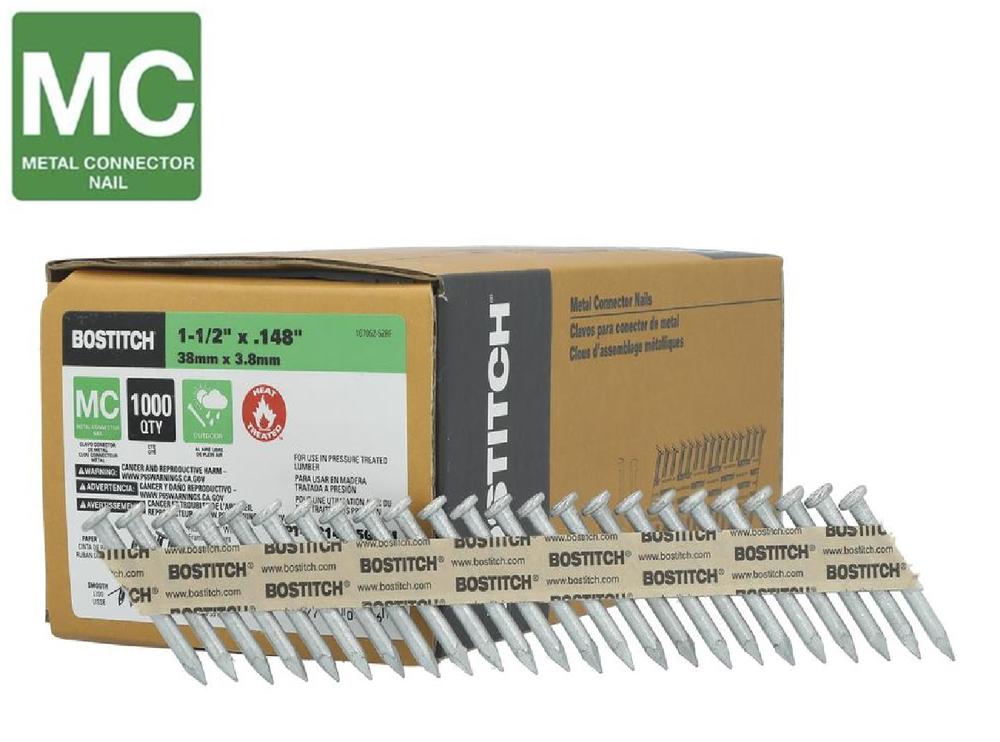 Ace 1-1/2 in. Joist Hanger Hot-Dipped Galvanized Steel Nail Round Head 1 lb Ace 1-1/2 in. Joist Hanger Hot-Dipped Galvanized Steel Nail Round Head 1 lb