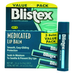 Blistex Medicated Lip Balm - 3 pack at Menards®