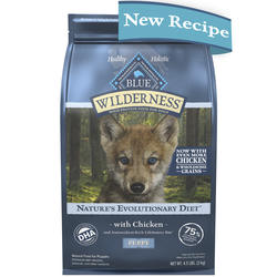 BLUE Wilderness Chicken Plus Wholesome Grains Puppy Dry Dog Food 4.5 lb. at Menards