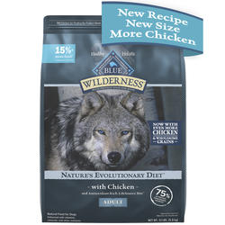 BLUE Wilderness Chicken Plus Wholesome Grains Dry Dog Food 13 lb. at Menards