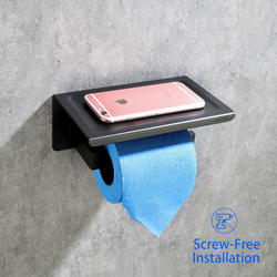 Delta® Caffery™ Matte Black Toilet Paper Holder at Menards®