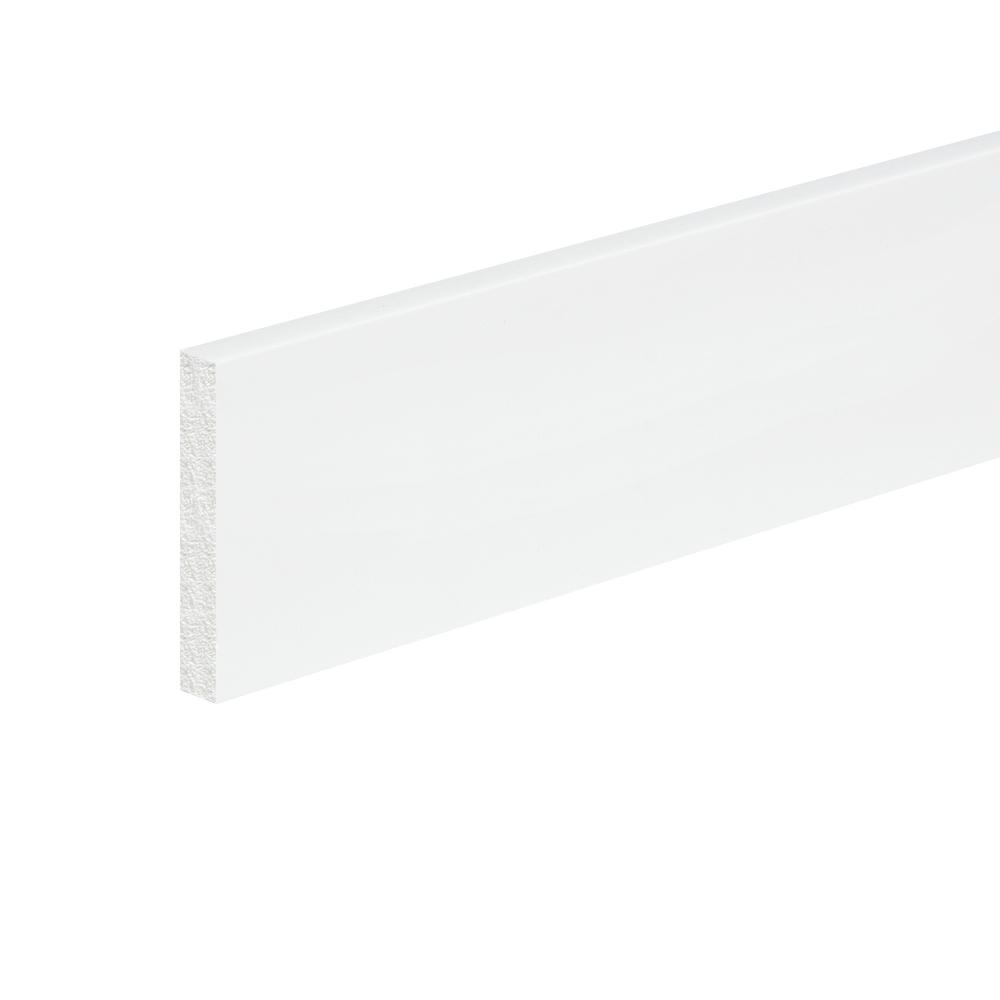 Royal® Building Products 1/2 x 3/4 x 12' White PVC Base Shoe Moulding WM126 Royal® Building Products 1/2 x 3/4 x 12' White PVC Base Shoe Moulding WM126