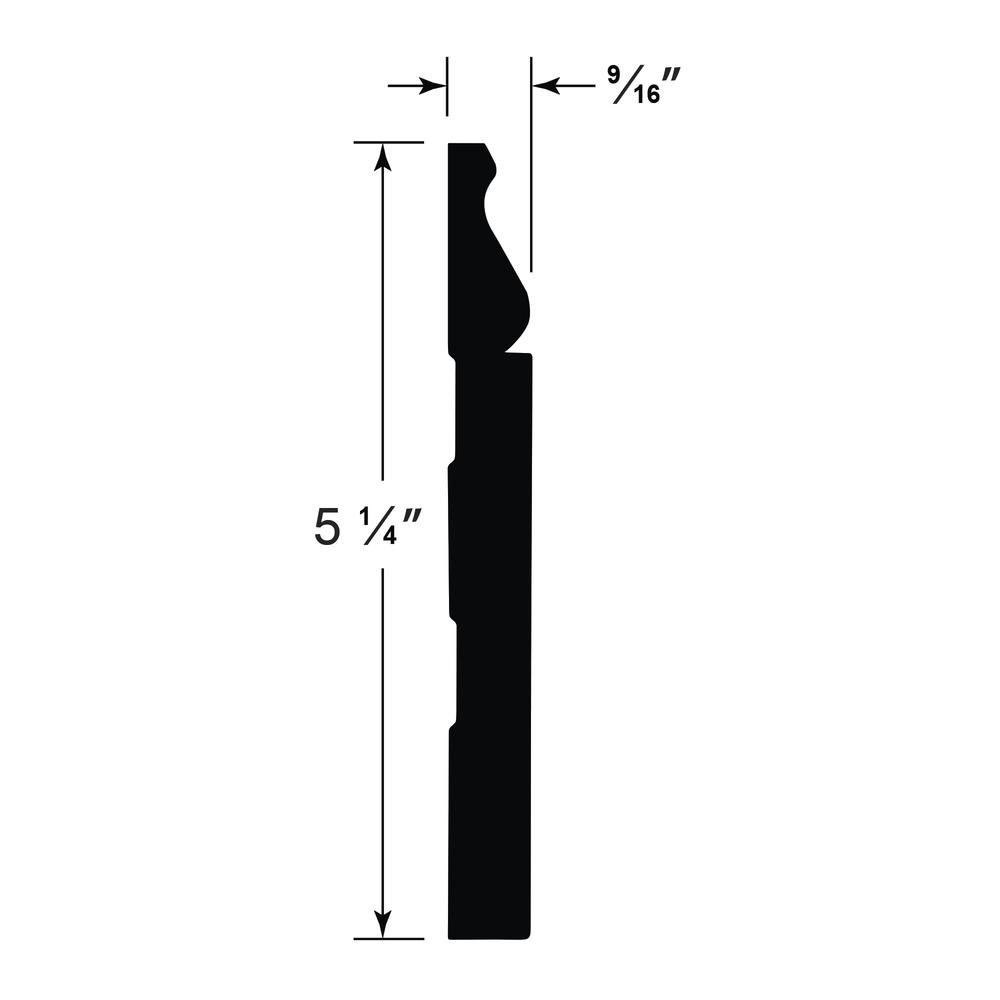 Royal® Building Products 9/16 x 3-1/4 x 7'6