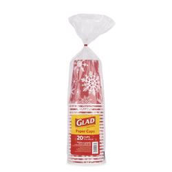 Glad 12 oz. Soak-Proof Limited Edition Holiday Paper Cups - 20 Count at  Menards®