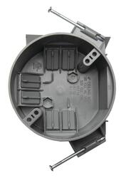 Round  20 Cu.In. PVC New Work Electrical Ceiling Box