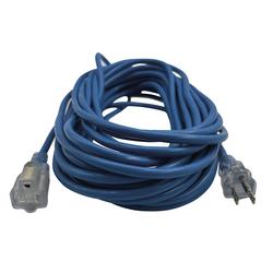 Performax™ 50' 16/3 Light-Duty Blue Outdoor Extension Cord