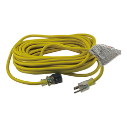 Maytime 50' 12/3 Heavy-Duty Yellow Locking Outdoor Extension Cord