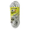 Performax™ 20' 16/3 Light-Duty White Outdoor Extension Cord