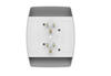 Performax™ White 6-Outlet Wall Tap