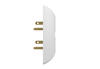 Performax™ White 6-Outlet Wall Tap
