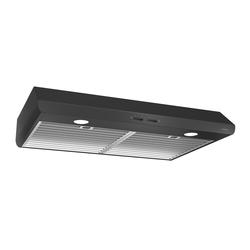BUEZ130BL by Broan - Broan® 30-Inch Ductless Under-Cabinet Range Hood w/  Easy Install System, Black
