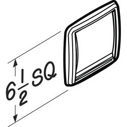 Broan® Bathroom Exhaust Vent Fan Wall Duct Kit at Menards®