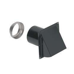 Broan® Black Wall Cap w/ Damper at Menards®