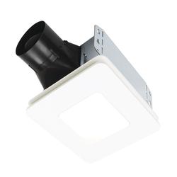 Broan-NuTone® Roomside Series 80 CFM Bathroom Exhaust Fan with LED ...