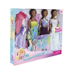 white christmas dresses HABA Magnetic Dress-Up Doll Game main image 0