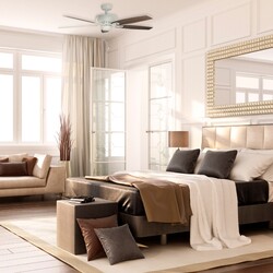 Blue Mountain Fans Azure 52