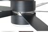 Patriot Lighting® Apex 52" Matte Black Indoor LED Ceiling Fan with Remote