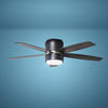 Patriot Lighting® Apex 52" Matte Black Indoor LED Ceiling Fan with Remote