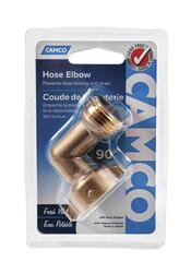 Camco RV 90 Degree Hose Elbow, with Gripper