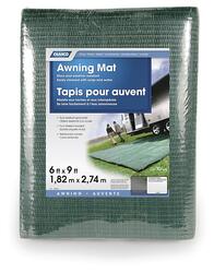  Camco 42833 Botanical Awning Leisure Mat-Charcoal 8' x