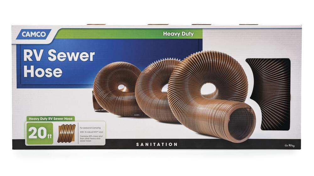 Camco 20' Heavy-Duty RV Sewer Hose