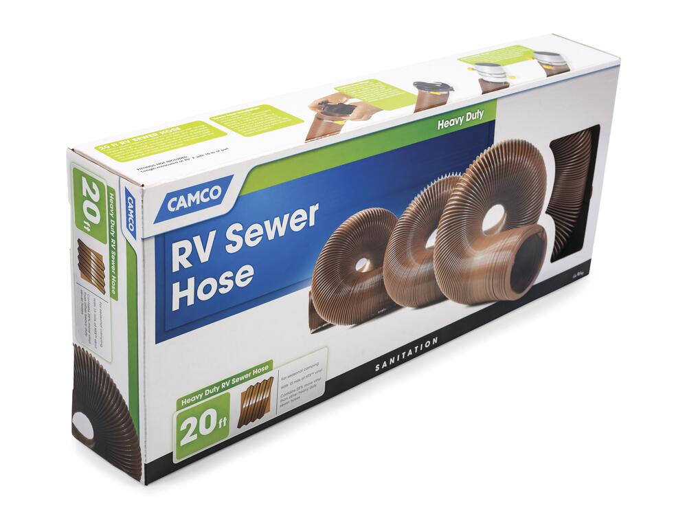 Camco 20' Heavy-Duty RV Sewer Hose