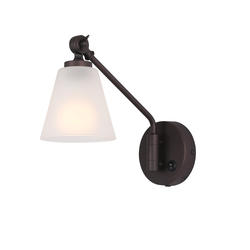Patriot Lighting® Artek Bronze 1-Light Indoor Wall Light at Menards®