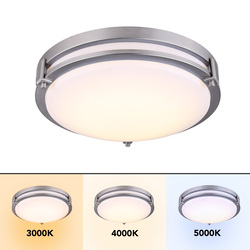 Patriot Lighting® Gilda II Brushed Nickel 12-1/2
