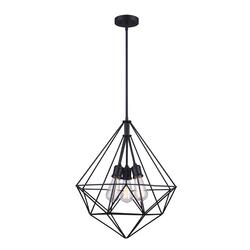 Patriot lighting 3 light shop pendant