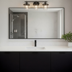 Patriot Lighting® Lantz Heathered Bronze 3-Light Vanity Light at