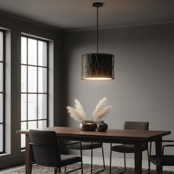 【mari】ラトータリテ　ライトグログラン　ブルゾン ネイビー Madison Ceramic Table Lamp | Regina Andrew Detroit