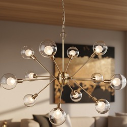 Canarm Inc. Estella 12-Light Gold Chandelier at Menards®
