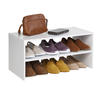 Designer's Image™ 24"W x 11-5/8"H White Horizontal Stackable Organizer